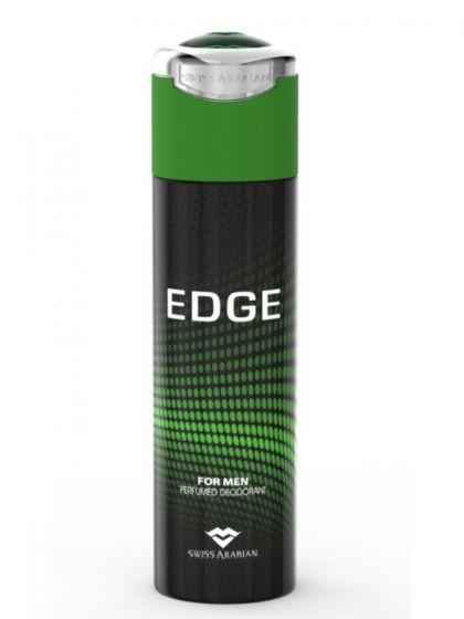 Edge for Men Deodorant - 200 ML (6.8 oz) by Swiss Arabian - Intense oud
