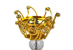 Arab Incense Bakhoor Burner - 5 inch Golden by Intense Oud - Intense oud