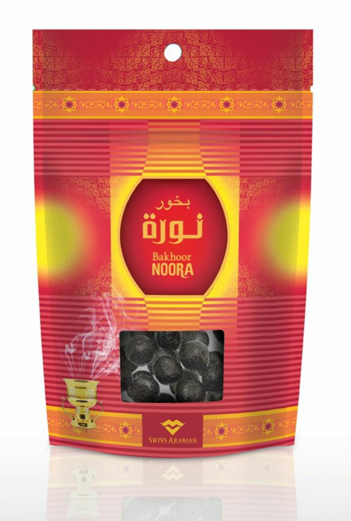 Arabia Incense Noora Bakhoor 40 GM (1.4 oz) by Swiss Arabian - Intense oud