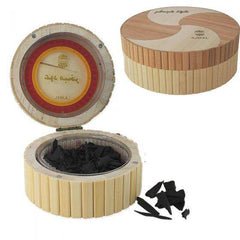 Oudh Mubakhar Bamboo Box Bakhoor - 100 GMS by Ajmal - Intense oud