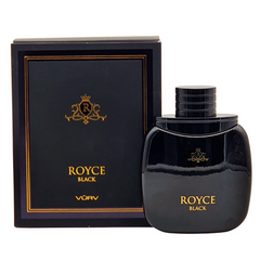 Royce Black For Him Vurv Eau De Parfum 100Ml (3.4Oz) by Lattafa - Intense oud