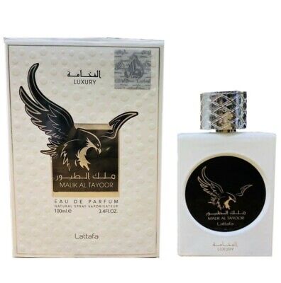 Perfume Malik Al Tayoor White EDP 100ml (3.4oz) by Lattafa - Intense Oud