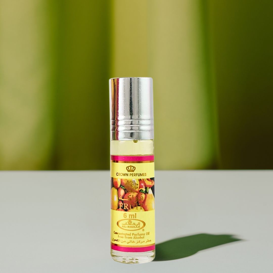 Fruit Perfume Oil CPO 6ML (0.2 OZ) By Al Rehab | A Burst Of Tropical Fruits With A Creamy, Sweet Twist.