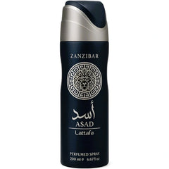 Asad Zanzibar Deodorant Spray 200ml (6.8 oz) by Lattafa