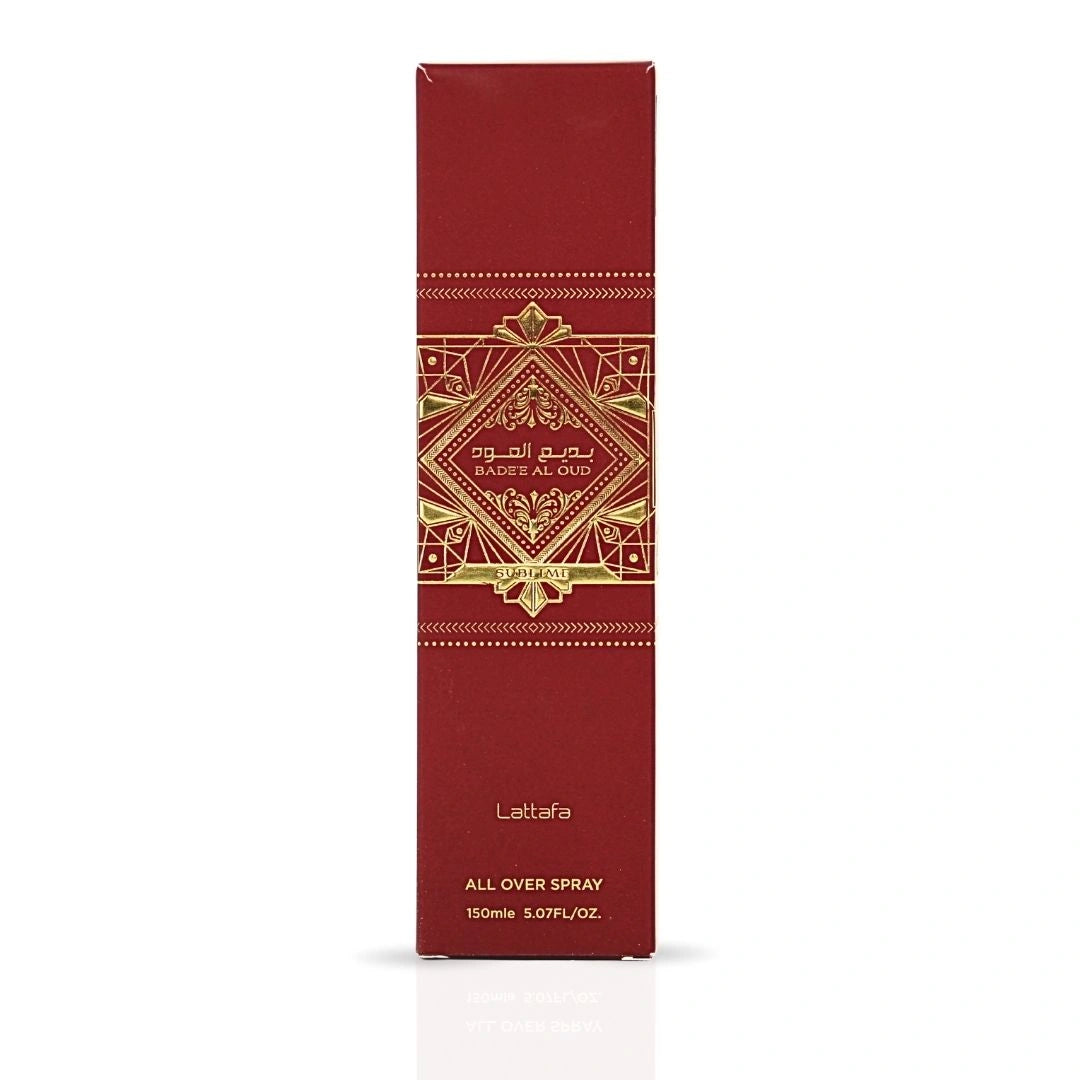 Bad'ee Al Oud Sublime All Over Spray 150ml (5.07 oz) by Lattafa