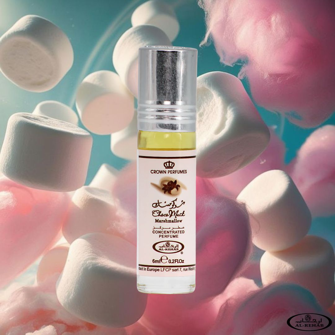 Choco Musk Marshmallow Perfume Oil CPO 6ML (0.2 OZ) by Al Rehab