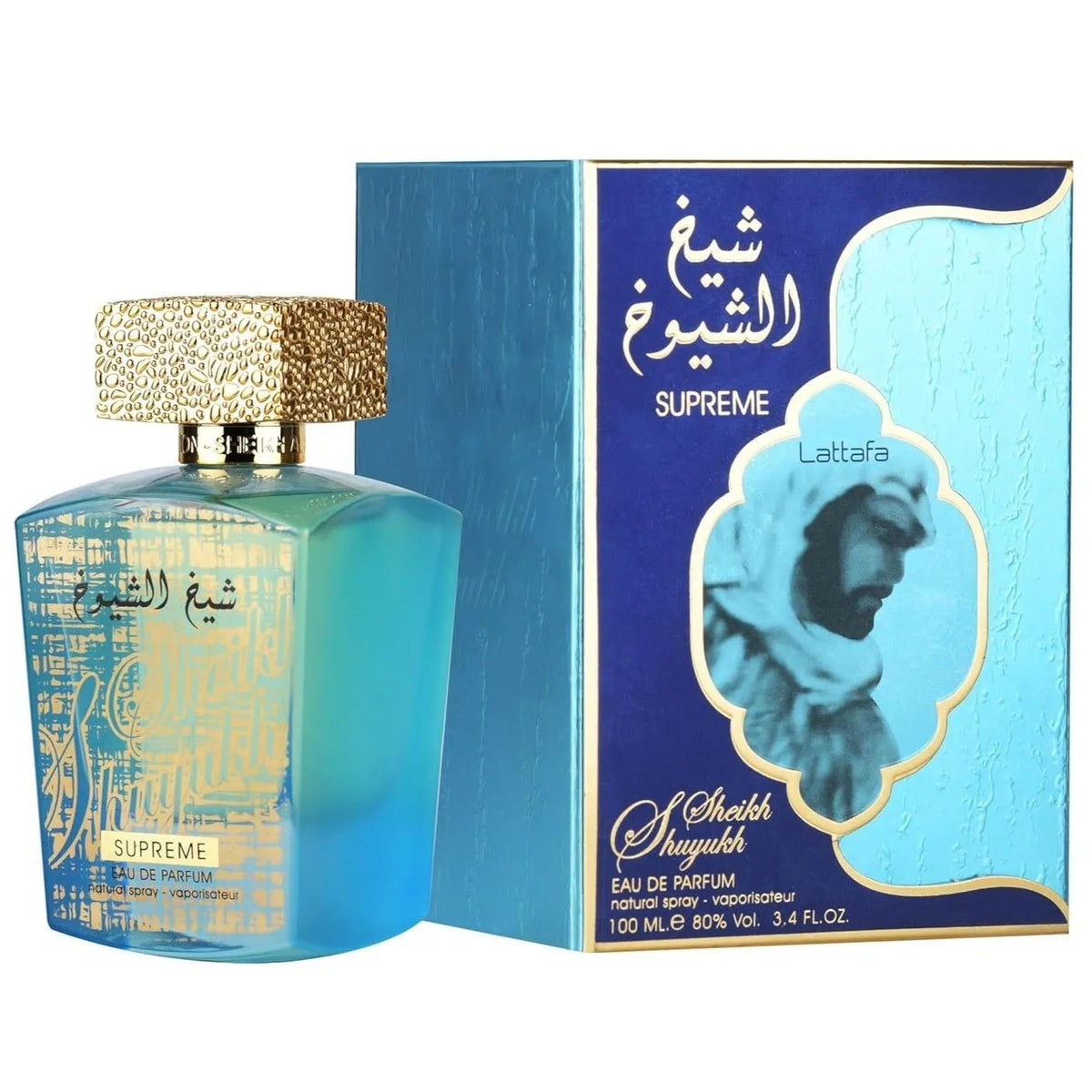 Sheikh Al Shuyukh Supreme Eau de Parfum Spray 100ml (3.4 oz) by Lattafa