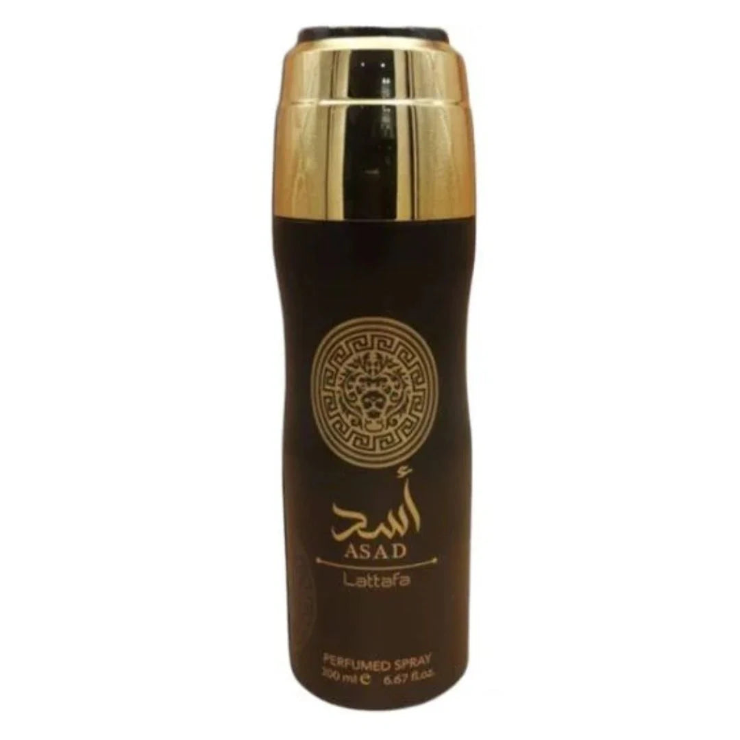 Asad Bourbon Deodorant Spray 200ml (6.8 oz) by Lattafa