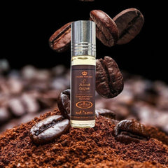 French Coffee Perfume Oil 6ML (0.2OZ) By Al Rehab | Sweet, Creamy, Spicy, Gourmand.