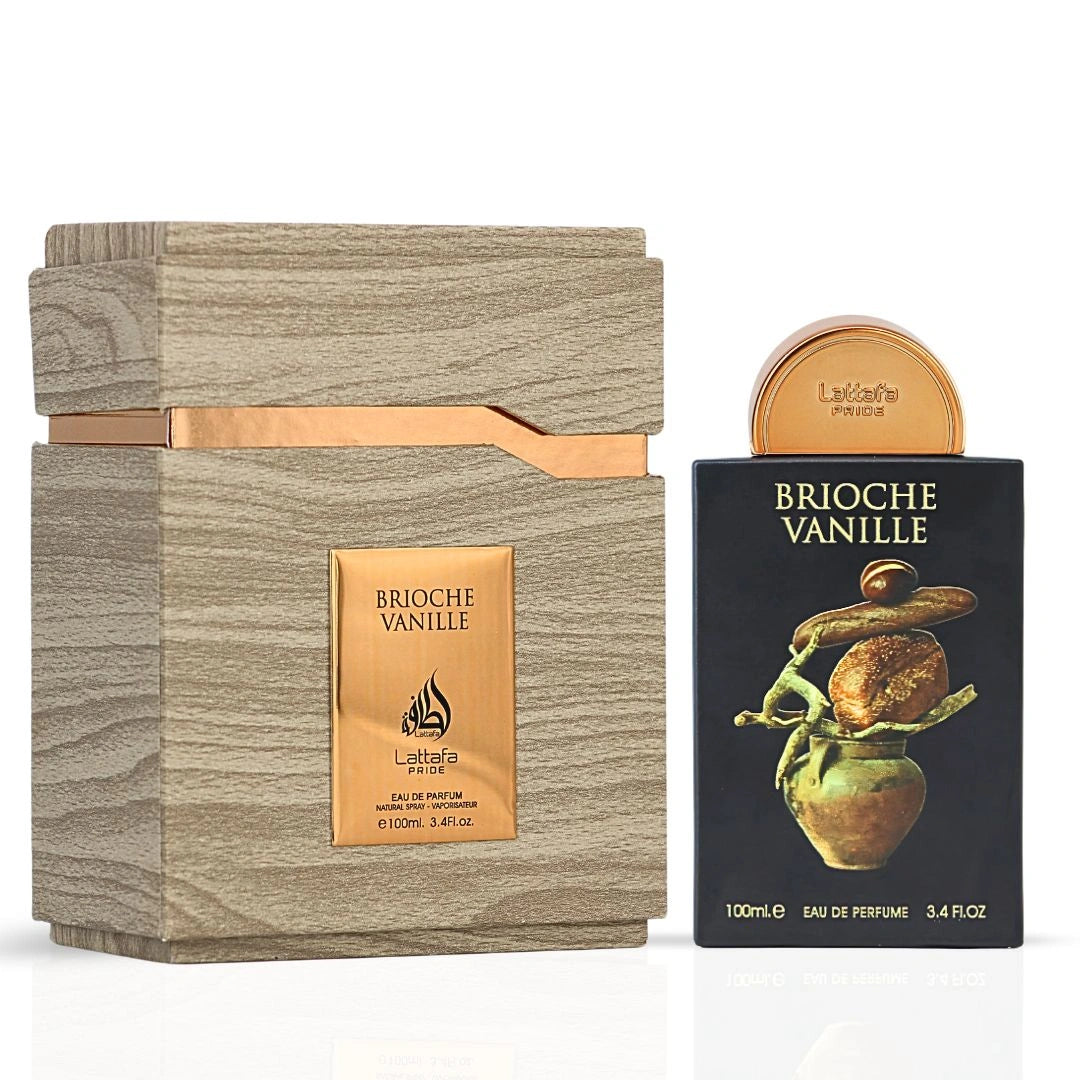 Brioche Vanille Eau de Parfum Spray 100ml (3.4 oz) by Lattafa Pride