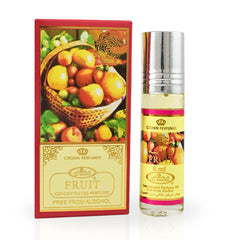 Fruit Perfume Oil CPO 6ML (0.2 OZ) By Al Rehab | A Burst Of Tropical Fruits With A Creamy, Sweet Twist.