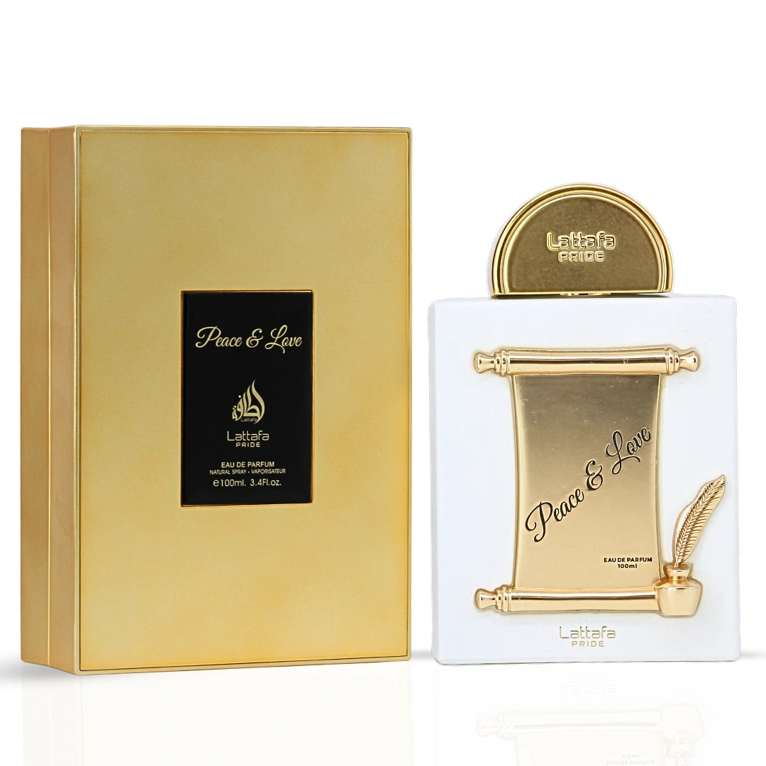 Peace & Love Eau de Parfum Spray 100ml (3.4 oz) by Lattafa Pride