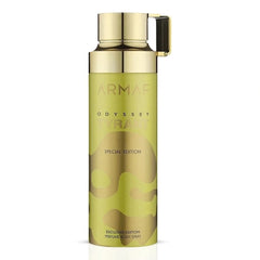Odyssey Tyrant Special Edition deodorant spray by Armaf, 200ml bottle, with sleek black and silver design.