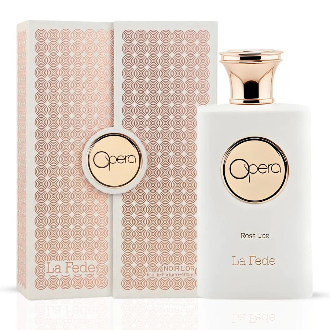 La Fede Opera Rose L'Or Eau de Parfum Spray 100ml (3.4 oz) by Khadlaj