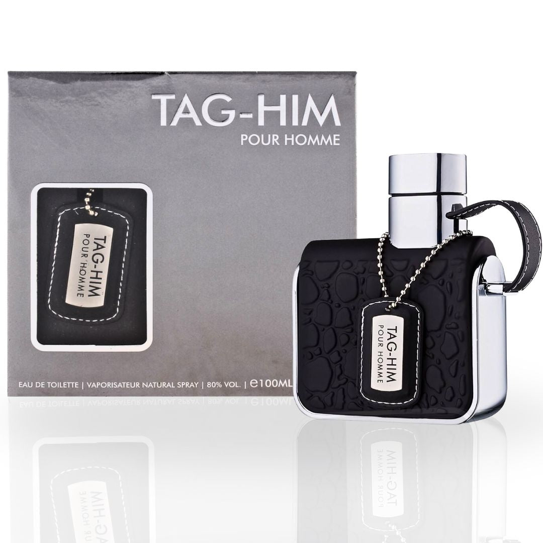 Tag Him EDP Spray 100ML (3.4 OZ) By Armaf | Mark Your Presence With This Unforgettable Fragrance. - Intense Oud