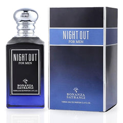 Night Out For Men EDP Spray 100ML (3.4 OZ) by Bonanza Satrangi | Long Lasting, Refreshing, Exotic, Luxurious Fragrances.