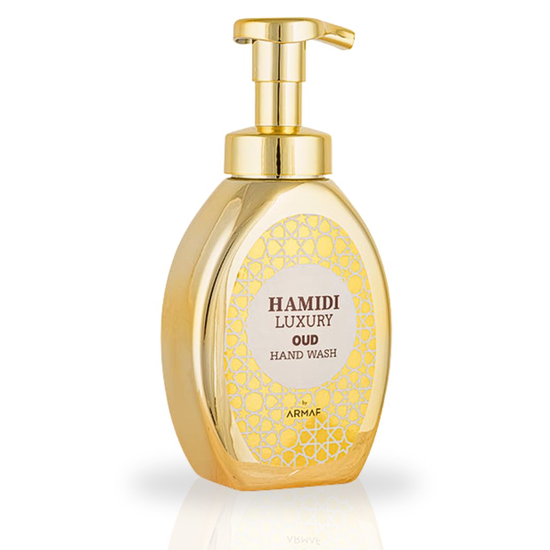 LUXURY OUD HAND WASH 350ML (11.9 OZ) By Hamidi | Enticing & Ultra Moisturizing, Rejuvenates The Skin.