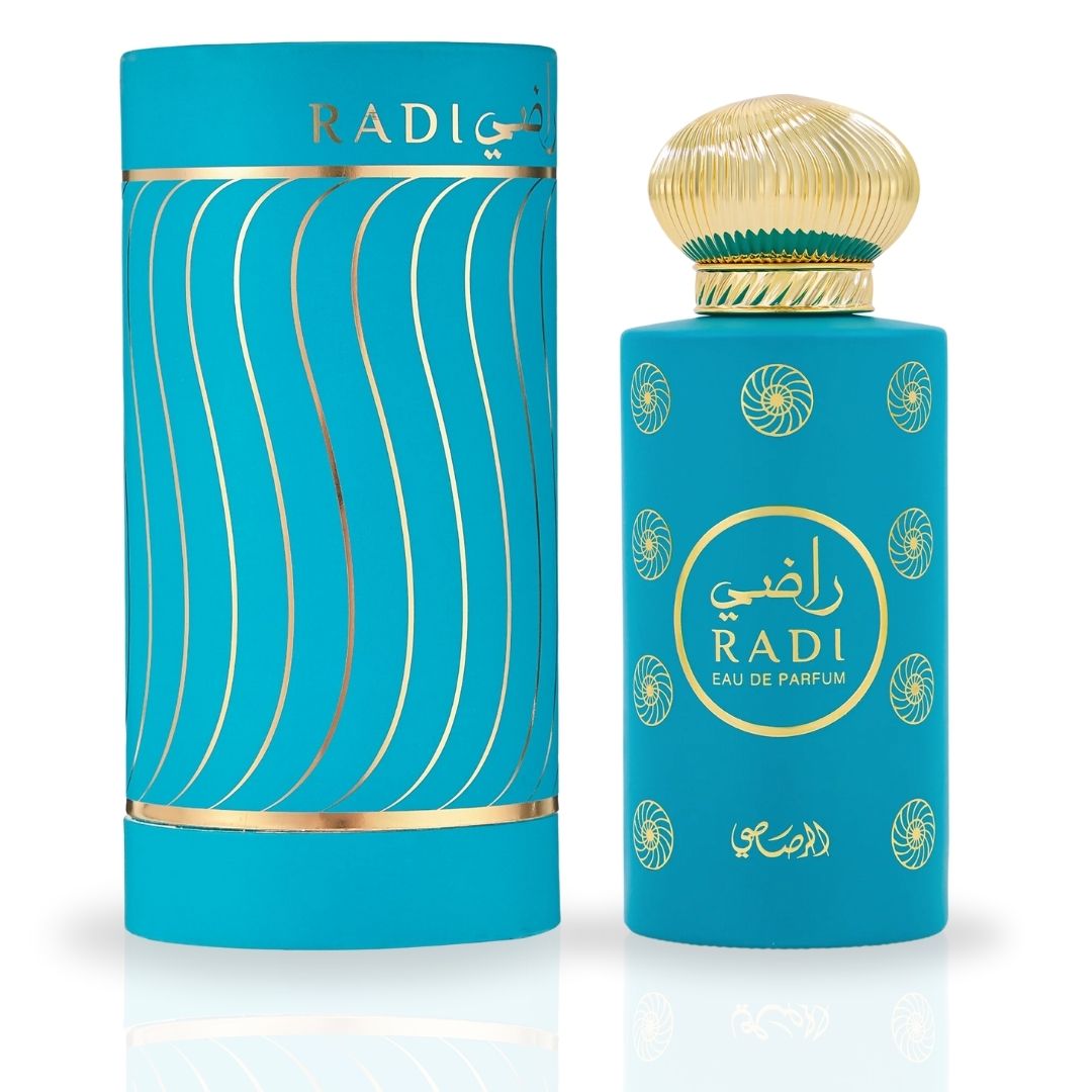 Radi EDP Spray 100ML (3.38 OZ) by Rasasi | Long Lasting, Refreshing, Floral, Fruity, Luxurious Unisex Scent.