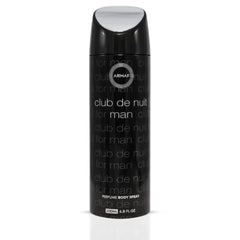 Armaf Club De Nuit Intense Man deodorant spray bottle, 200ml, with sleek design and clear label for men's fragrance.