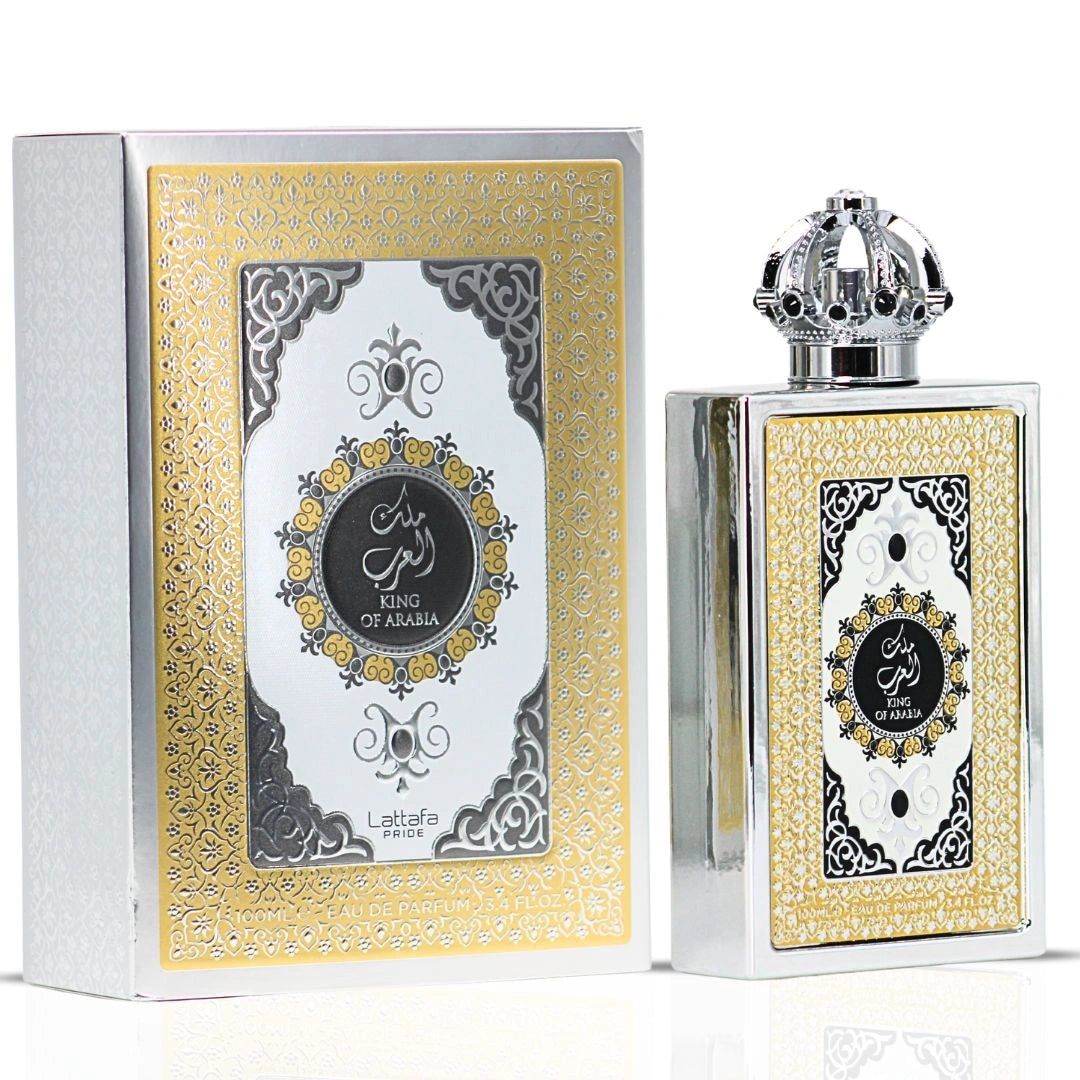King of Arabia Eau De Parfum Spray 100ml (3.4 oz) by Lattafa Pride