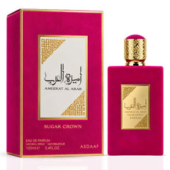 Asdaaf Ameerat Al Arab Sugar Crown Eau de Parfum Spray 100ml (3.4 oz) by Lattafa