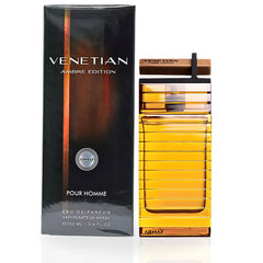 Venetian Ambre Edition Pour Homme EDP Spray 100ML (3.4 OZ) By Armaf | Long Lasting, Exquisite, Signature Masculine Scent.