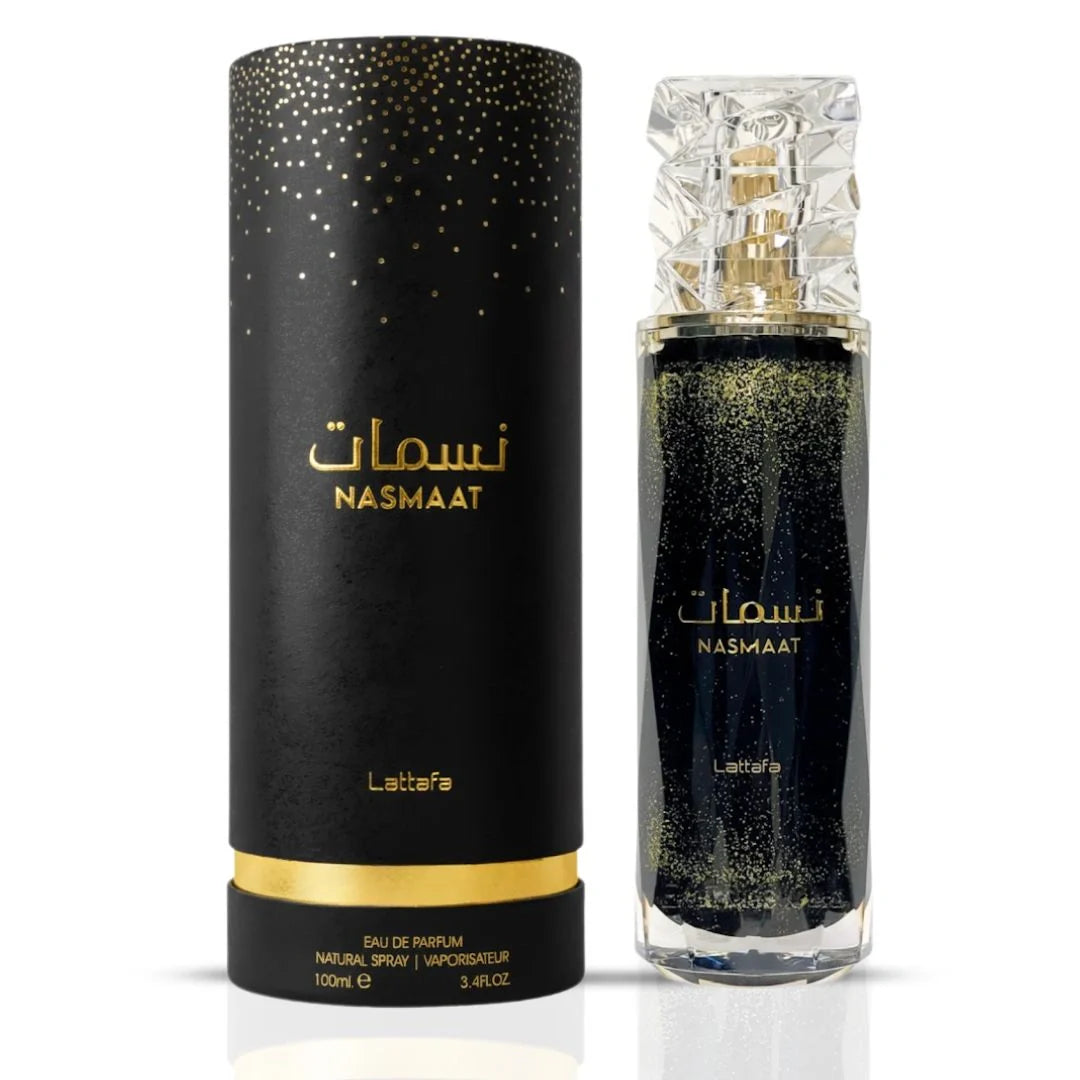 Nasmaat Eau de Parfum Spray 100ml (3.4 oz) by Lattafa