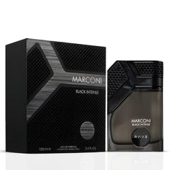 Marconi Black Intense Eau de Parfum Spray 100ml (3.4 oz) by Rave - Intense Oud