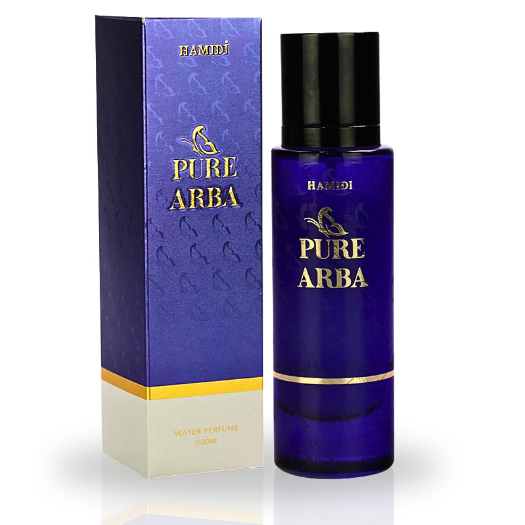 PURE ARBA Water Perfume Spray 30ML (1.01 OZ) By Hamidi | Indulge In The Luxurious Essence Of This Alluring Fragrance.