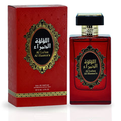 Al Lulua Al Hamra's EDP Spray 110ML (3.7 OZ) By RISALA | Long Lasting, Luxurious, Musky Floral Enchantment.