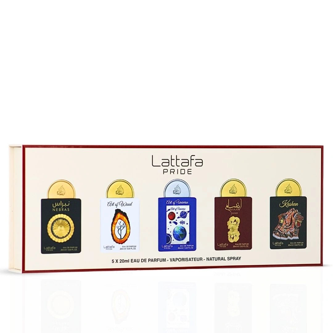 Lattafa Pride Eau de Parfum Gift Set Collection No.3 (5 x 20ml)