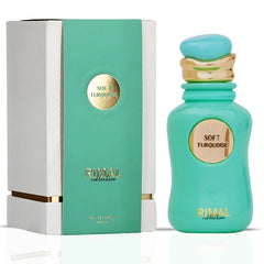 Soft Turquoise Eau de Parfum Spray 100ml (3.4 oz) by Rimal Collection