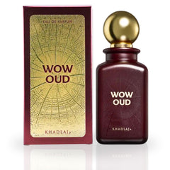 Wow Oud EDP Spray 100ML (3.4 OZ) By Khadlaj | Embrace The Essence Of Exquisite Luxury With This Oudy Scent.