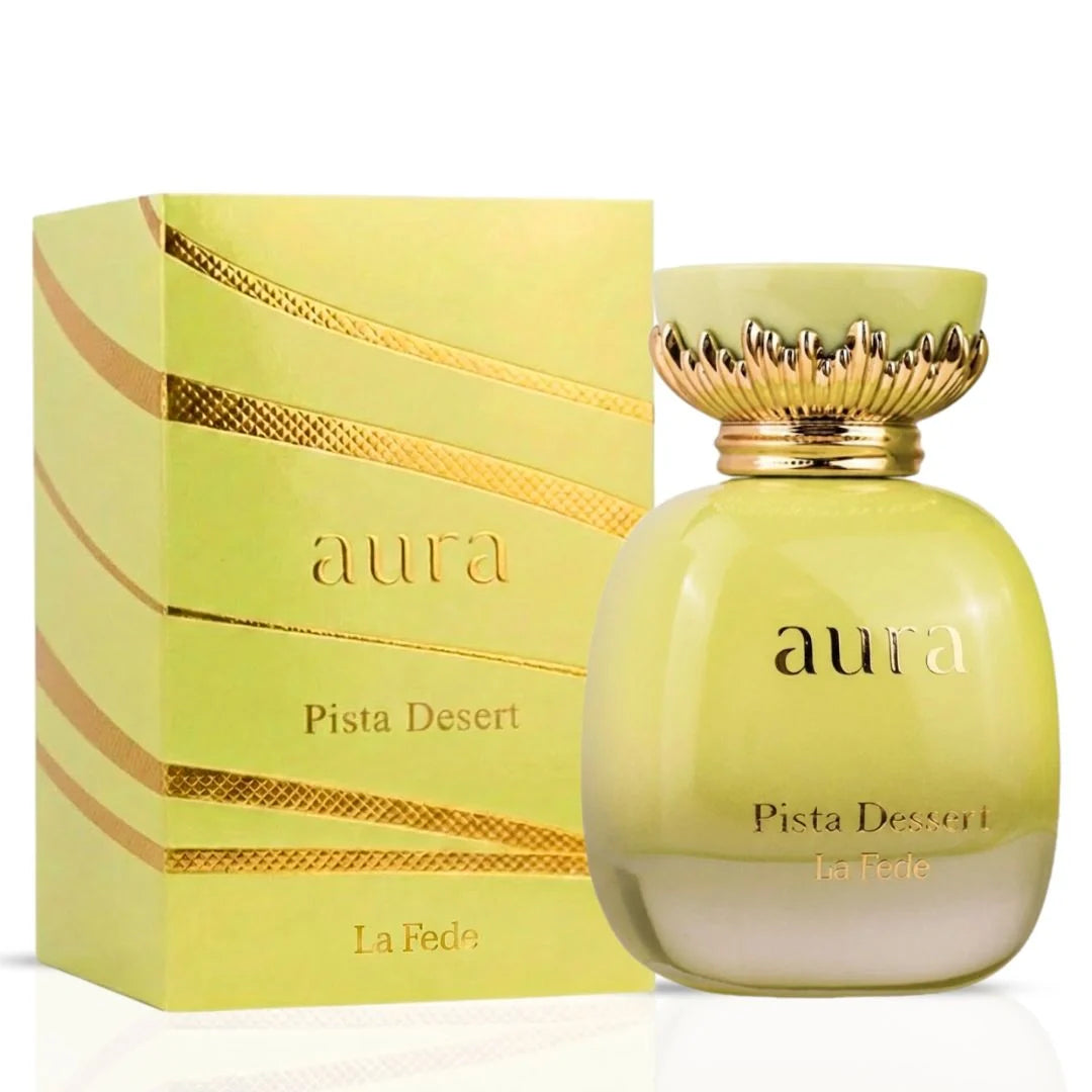 La Fede Aura Pista Dessert Eau de Parfum Spray 100ml (3.4 oz) by Khadlaj