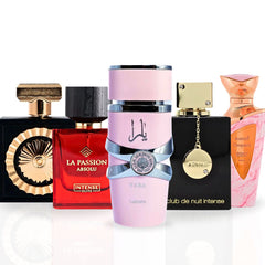 Yara, Nebras, Cleopatra, Club De Nuit Intense, La Passion Absolu - Eau De Parfum Sprays for Women | Long Lasting, Luxurious, Sensual Scents. (COLLECTION FOR WOMEN)