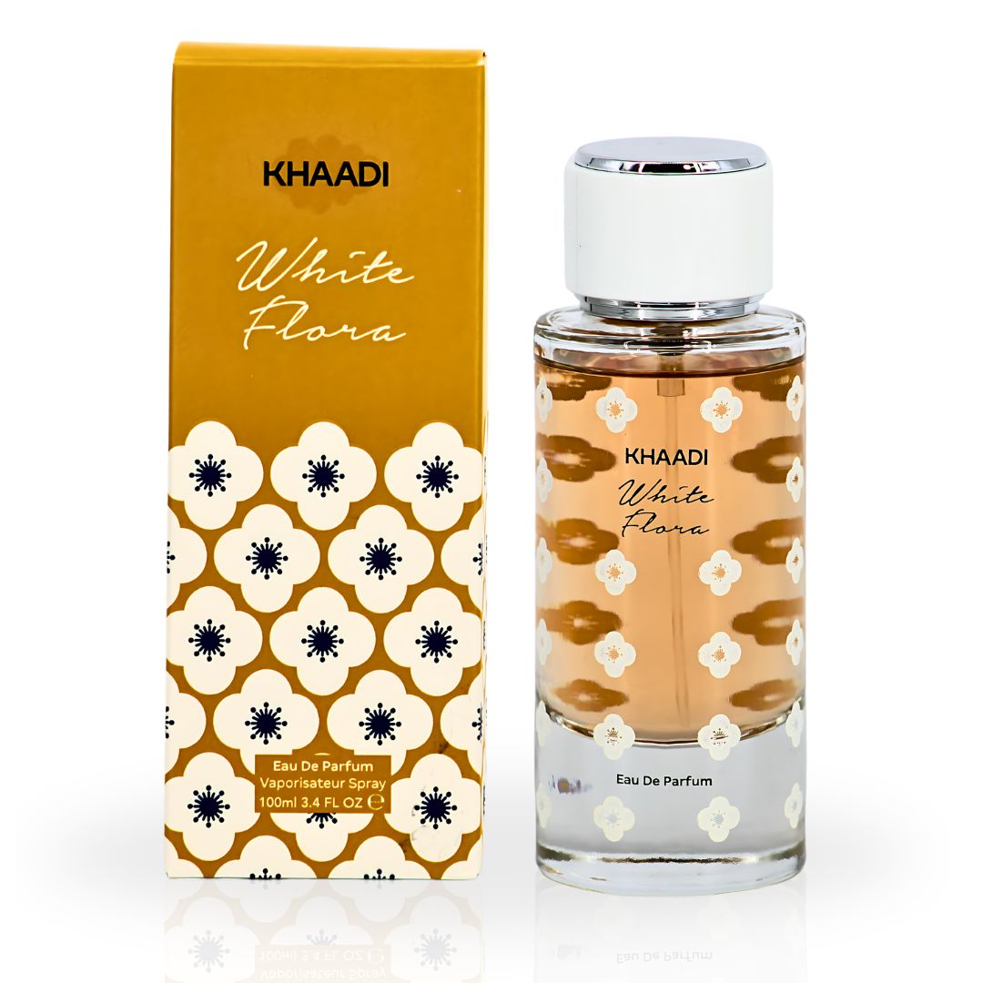 White Flora EDP Spray 100ML (3.4 OZ) by Khaadi | Long Lasting, Luxurious, Floral Perfumes.