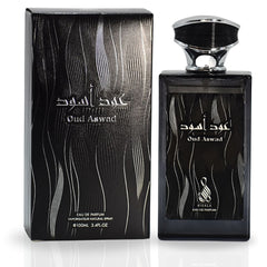 Oud Aswad EDP Spray 100ML (3.4 OZ) By RISALA | An Opulent Blend Of Luxurious, Spicy, Woody & Floral Fragrance.