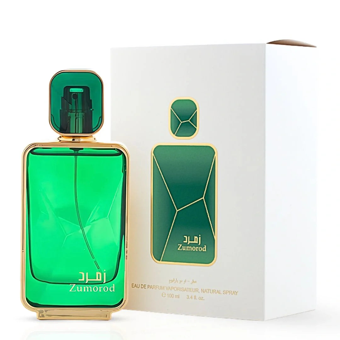 Zumorod Eau de Parfum Spray 100ml (3.4oz) by Arabian Oud | Whiffs from the Depths of the Earth - Intense Oud