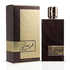 Fursan Brown Eau de Parfum Spray 100ml (3.4 oz) by Khadlaj