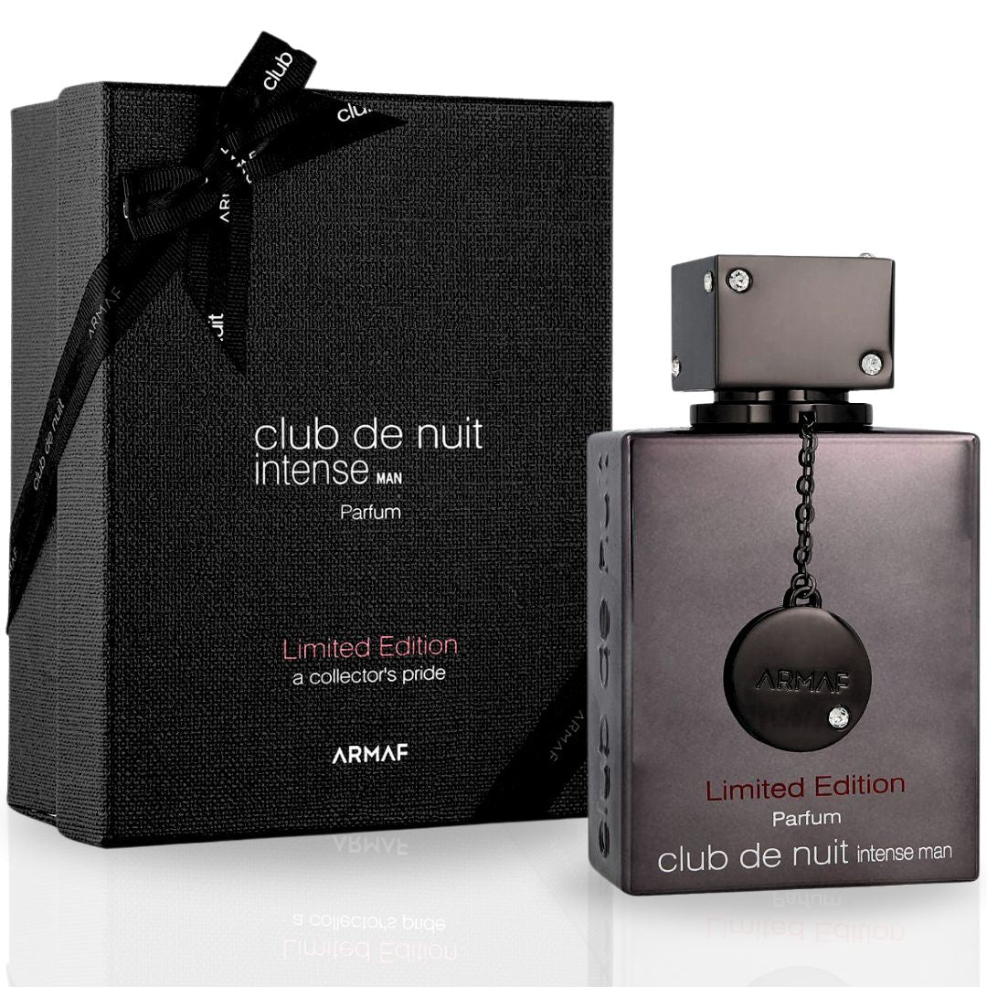 Club De Nuit Intense Man Limited Edition Pure Parfum Gift Box 105ML (3.6 OZ) By Armaf | Long Lasting, Luxurious, Woody, Spicy Masculine Scent.