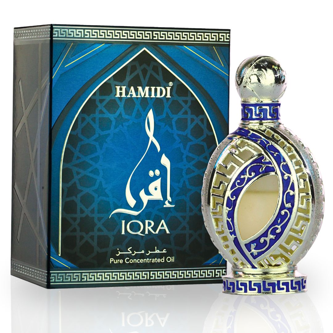 IQRA Perfume Oil CPO 18ML (0.6 OZ) By Hamidi | Indulge In The Enchanting Blend Of This Vibrant Fragrance.