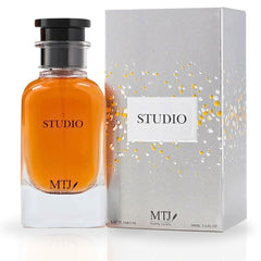 Studio EDP Spray 100ML (3.4 OZ) by MTJ | Long Lasting, Spicy, Musky, Woody, Luxurious Unisex Scent.