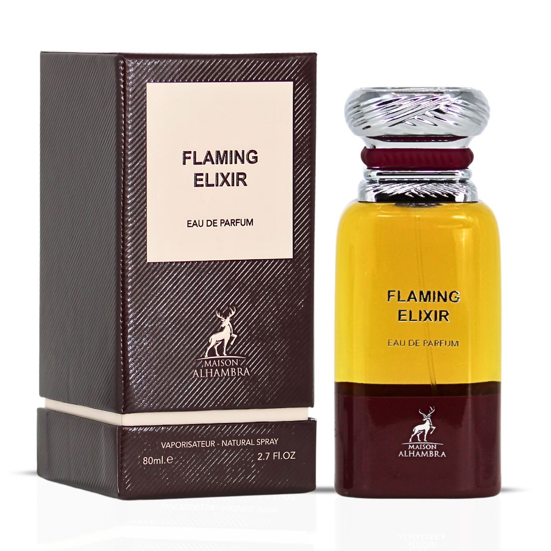 Flaming Elixir Eau de Parfum Spray 80ml (2.7 Oz) by Maison Alhambra