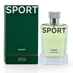 Sport EDP Spray 100ML (3.4 OZ) by Khaadi | Long Lasting, Floral, Citrusy, Warm Woody Perfumes.