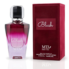 Blush EDP Spray 100ML (3.4 OZ) by MTJ | Long Lasting, Floral, Musky, Sensual, Feminine Scent.