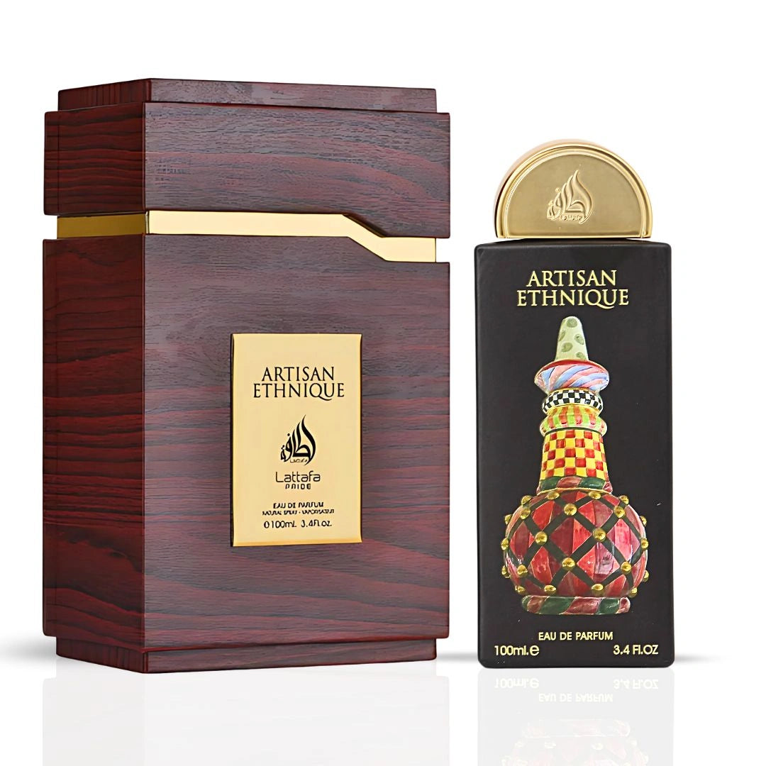 Artisan Ethnique Eau de Parfum Spray 100ml (3.4 oz) by Lattafa Pride