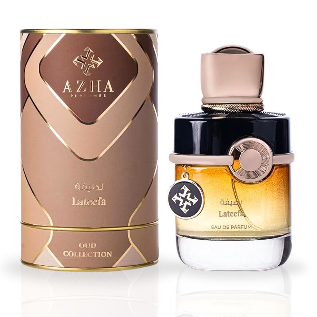 Oud Collection Lateefa EDP Spray 100ML (3.3 OZ) by Azha | Indulge in the Allure of This Luxurious Scent.