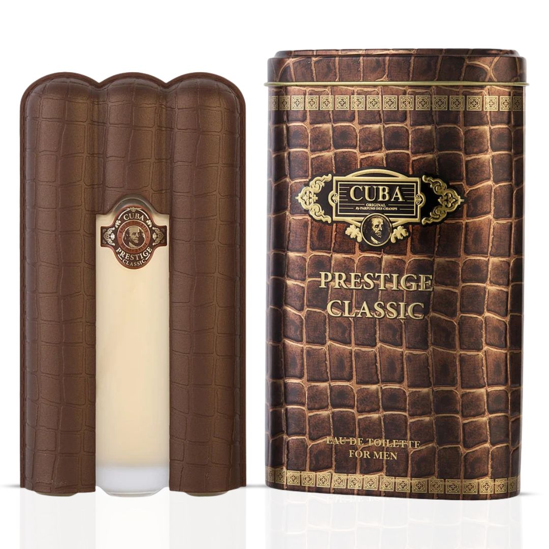 Cuba Prestige Classic Eau de Toilette Spray 90ml (3.0 oz) by Parfums des Champs