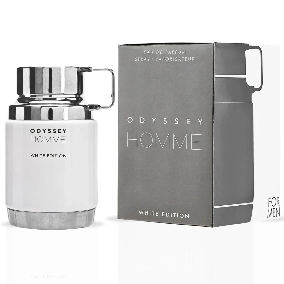 Odyssey Homme White Edition Eau de Parfum Spray 200ml (6.8 oz) by Armaf