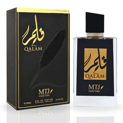 Qalam EDP Spray 100ML (3.4 0Z) by MTJ | Long Lasting, Refreshing, Warm Spicy, Musky, Floral, Unisex Scent.